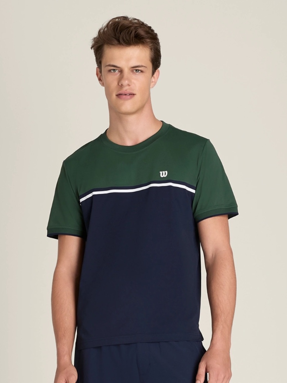Wilson Top Spin Tennis Tee Shirt Mens Size XL $58 WM00574531NVD